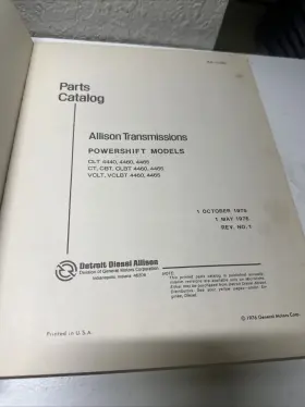 SA1546 ALLISON Transmission Catalog #3