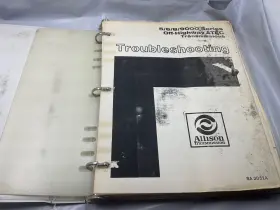 SA2032A ALLISON Clt Clbt Dp Troubleshooting Manual