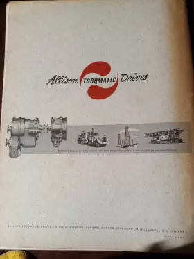 TG-602 ALLISON Torqmatic Transmission Service Manual Some #2