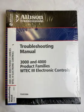 TS2973EN ALLISON Troubleshooting Manual Families Wtec