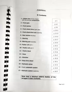 RB9000 ANDERSON Bale Manual #2