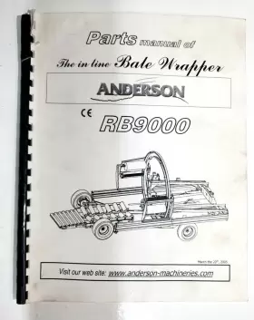 RB9000 ANDERSON Bale Manual