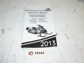 2259-386 ARCTIC CAT Operators Manual Xf