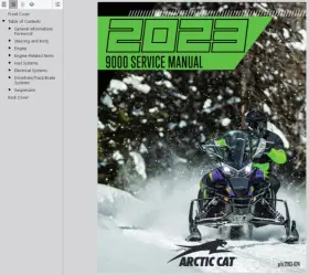 ZR9000 ARCTIC CAT Zr Riot Service Manual Operators Wiring Pdf #2