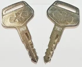 658126334112 AREE Komatsu Ignition Keys Kalmar Dressta Sakai