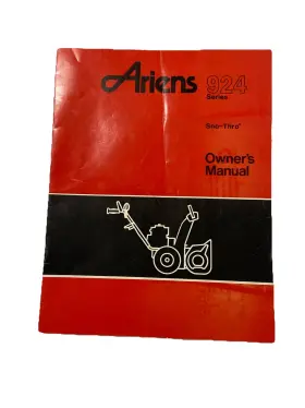 024566C ARIENS Sno Thro Operators Manual Book