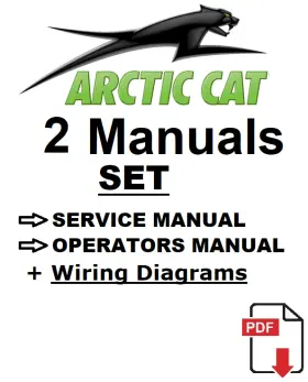 400TRV ARTIC CAT Trv Service Repair Manual Operators Wiring
