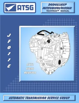 JF011E ATSG Jatco Cvt Automatic Transmission Repair Manual