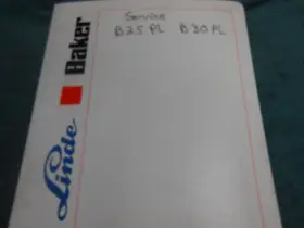 B30PL BAKER Forklift Service Manual