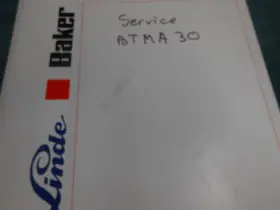 BTMA30 BAKER Btma Aloft Forklift Service Manual