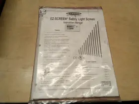 112852 BANNER Ez Screen Safety Light Instruction Manual