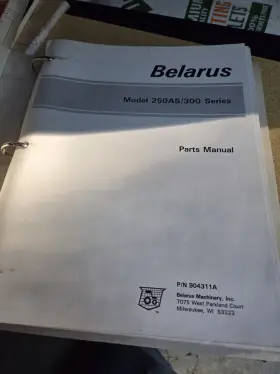 250AS BELARUS Tractor Operators Manual Book Catalog #3