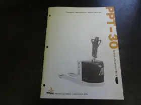 PPT-30 BIG JOE Pallet Forklift Operation Repair Manual