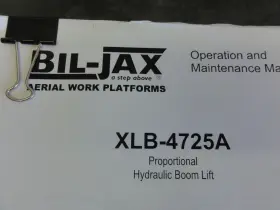 B33-01-0072-01 BIL-JAX Proportional Hydraulic Boom Lift #2