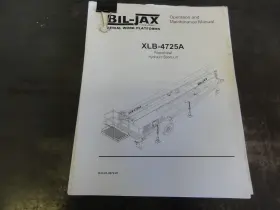 B33-01-0072-01 BIL-JAX Proportional Hydraulic Boom Lift