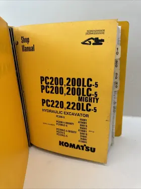 PC200-LC-5-LC-5 BLAW-KNOX Mighty Hydraulic Manual #3