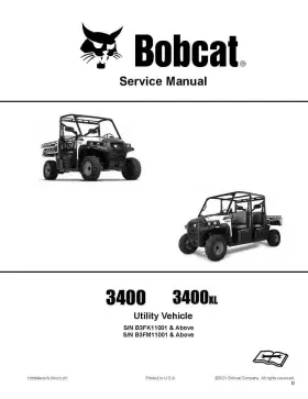 33400XL BOBCAT Utility Service Repair Manual