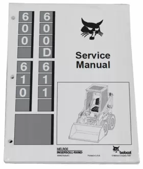 6556276 BOBCAT Skid Steer Loader Service Manual Repair Book