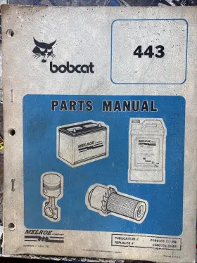 6566598 BOBCAT Loader Manual