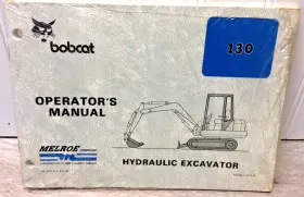 6570364 BOBCAT Hydraulic Excavator Operators Manual