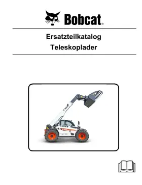 6626234DE BOBCAT Teleskoplader Ersatzteilkatalog Buch Deutsch