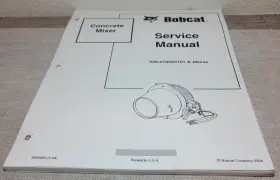 6900884 BOBCAT Concrete Mixer Service Manual