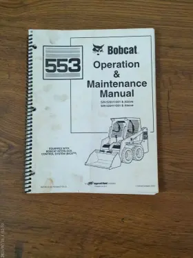 6901823 BOBCAT Operation Maintnace Manual