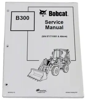 6901906 BOBCAT Loader Backhoe Service Manual Repair Book