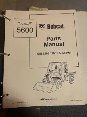 6902180 BOBCAT Toolcat Manual