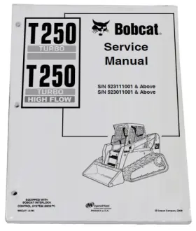 6902451 BOBCAT Track Loader Service Manual Repair Book