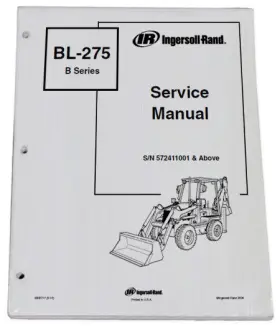 6902717 BOBCAT Loader Backhoe Service Manual Repair Book