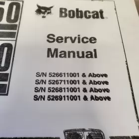 6902731 BOBCAT Turbo Service Manual #2