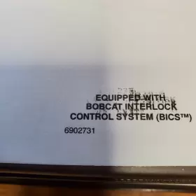 6902731 BOBCAT Turbo Service Manual #3