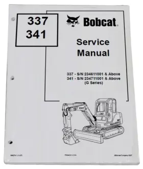 6902741 BOBCAT Excavator Service Manual Repair Book