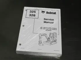 6902745 BOBCAT Excavator Service Manual Repair Book
