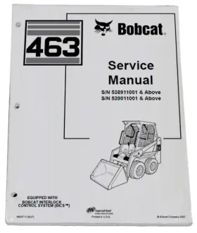 6903711 BOBCAT Skid Steer Loader Service Repair Manual Owners