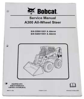 6904172 BOBCAT Skid Steer Loader Service Manual Repair Book