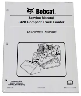 6986558 BOBCAT Track Loader Service Manual Repair Book