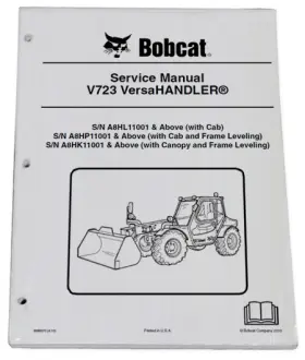 6986675 BOBCAT Telehandler Service Manual Repair Book