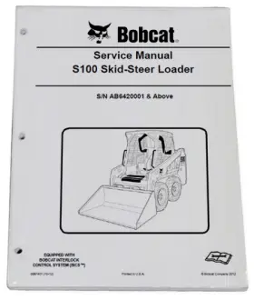 6987401 BOBCAT Skid Steer Loader Service Manual Repair Book