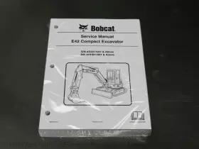 6989433 BOBCAT Excavator Service Manual Repair Book