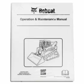 6989678 BOBCAT Track Loader Operation Manual Owners
