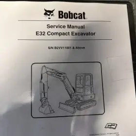 6990708 BOBCAT Service Workshop Repair Manual Excavator