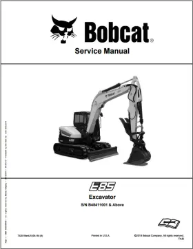7320318ENUS BOBCAT Excavator Service Manual Usb