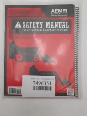 781937029623 BOBCAT Aem Safety Manual Tool Carrier Operation
