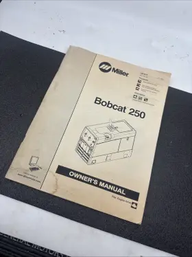 OM-4403 BOBCAT Miller Welder Generator Owners Operation