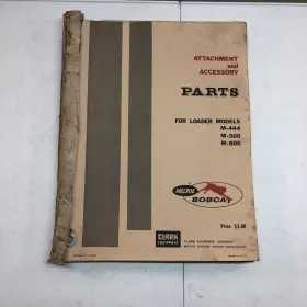 TM-8425 BOBCAT Loader Manual