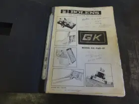 551701 BOLEN Gk Mower Manual #2