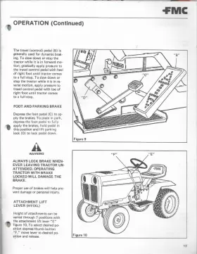 H16XL BOLENS Garden Lawn Tractor Operation #2