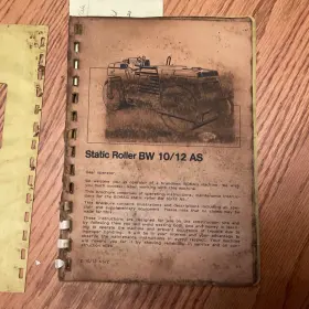 008-13651 BOMAG Roller Operation Manual Tandem Compactor #2